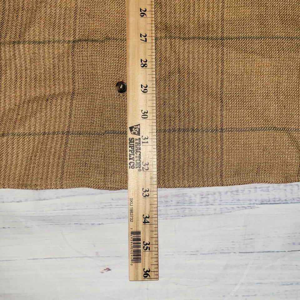 Ralph Lauren Purple Label Leonard Tweed Shirt Jacket Women Large Silk Linen Wool - Image 3 of 4