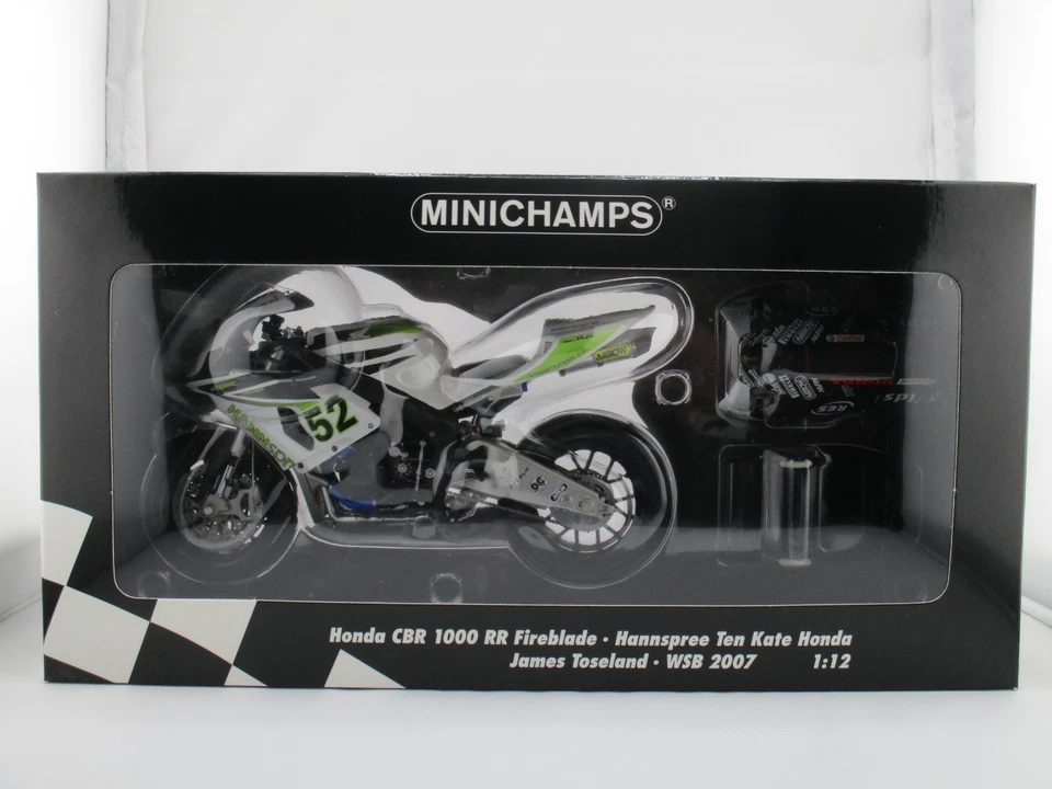 HONDA CBR 1000 RR, #52, James Toseland, 2007 WSBK Champion, sehr rar!!! - Bild 2 von 4