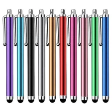 Stylus Pen [10 Pack] Universal Capacitive Touch Screen Pens for Tablets, iPad...