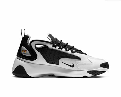 Nike Zoom 2K Unisex Adults White/Black Colorblock Lace-Up Low Top Sneakers