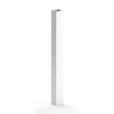 Whitehall Products Mailbox Post Standard White Rust Resistant Aluminum USA Made