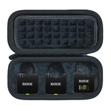 Case with R DE Rode Wireless GO Gen 3 III/II Compact Wireless Mic,Black Only ...