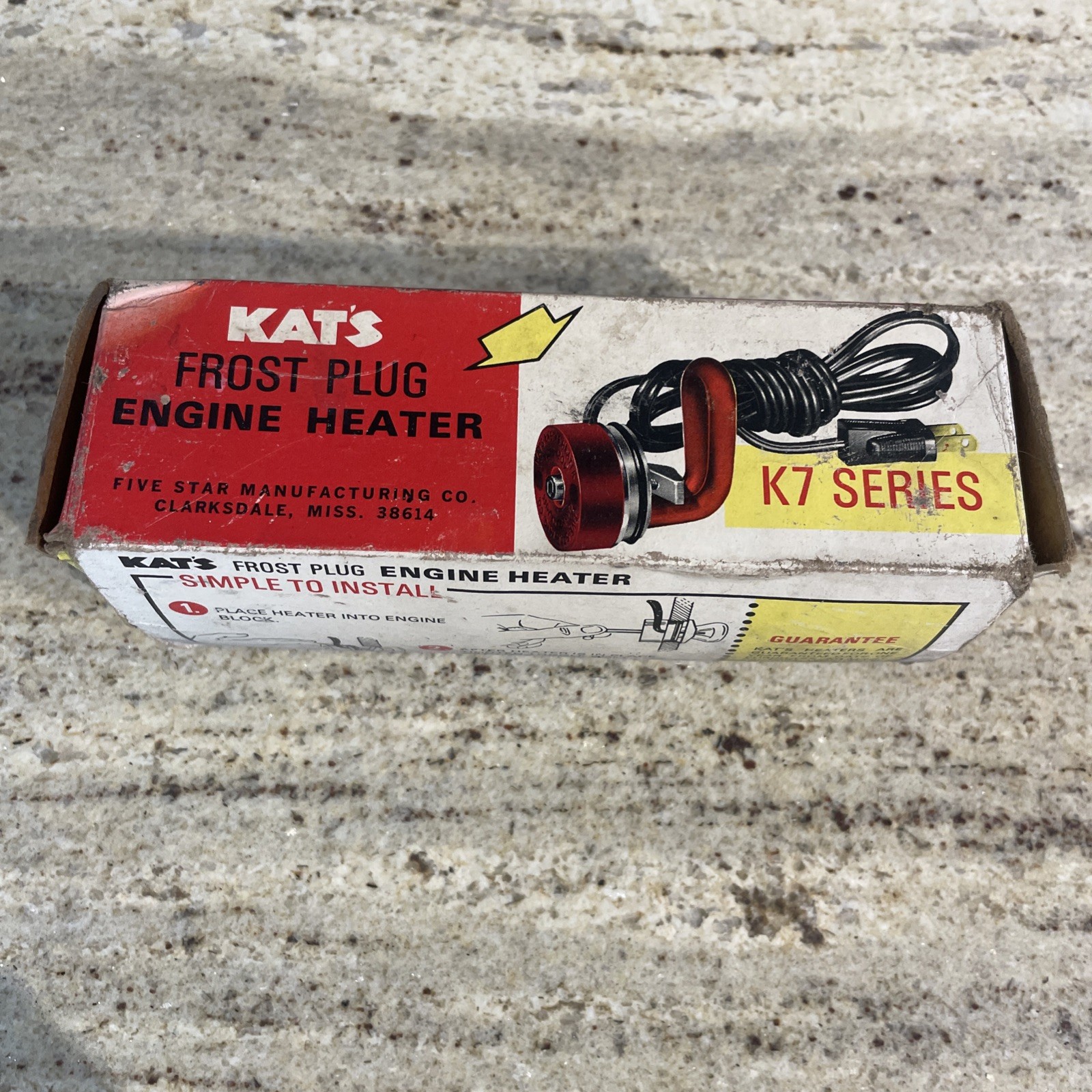 Kat's K7F Frost Plug Engine Heater 750  Watts 120 Volt USED TESTED