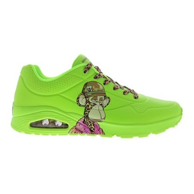 Skechers Uno Bombay Snoop Dogg Mens Green Lifestyle Sneakers