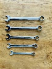 Set of Kamasa combination wrenches/spanners. Open & box chrome vanadium steel