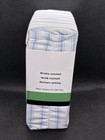 Mainstays Crisp & Cozy King Pillowcases 20x40 Cotton Blend Blue/White Stripe — photo 4
