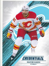 #68 NAZEM KADRI 2024-25 Upper Deck Credentials CALGARY FLAMES