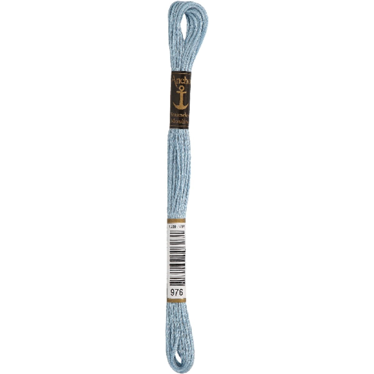 Anchor Embroidery thread Mouline Color 976, 6 stranded, 8m