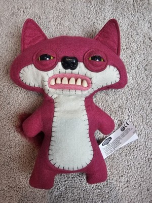 Fuggler Suspicious Fox Red Plush Spin Master Stuffed Toy 10'' Guc 