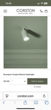 Corston Brompton Spotlight Ar16 x8 Medium 11738  Brand New In Box