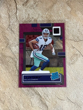 2022 Clearly Donruss Jalen Tolbert Rated Rookie Purple #158/175