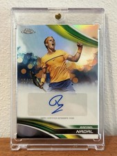 2025 Topps Chrome Tennis Rafael Nadal Auto II Refractor #/99