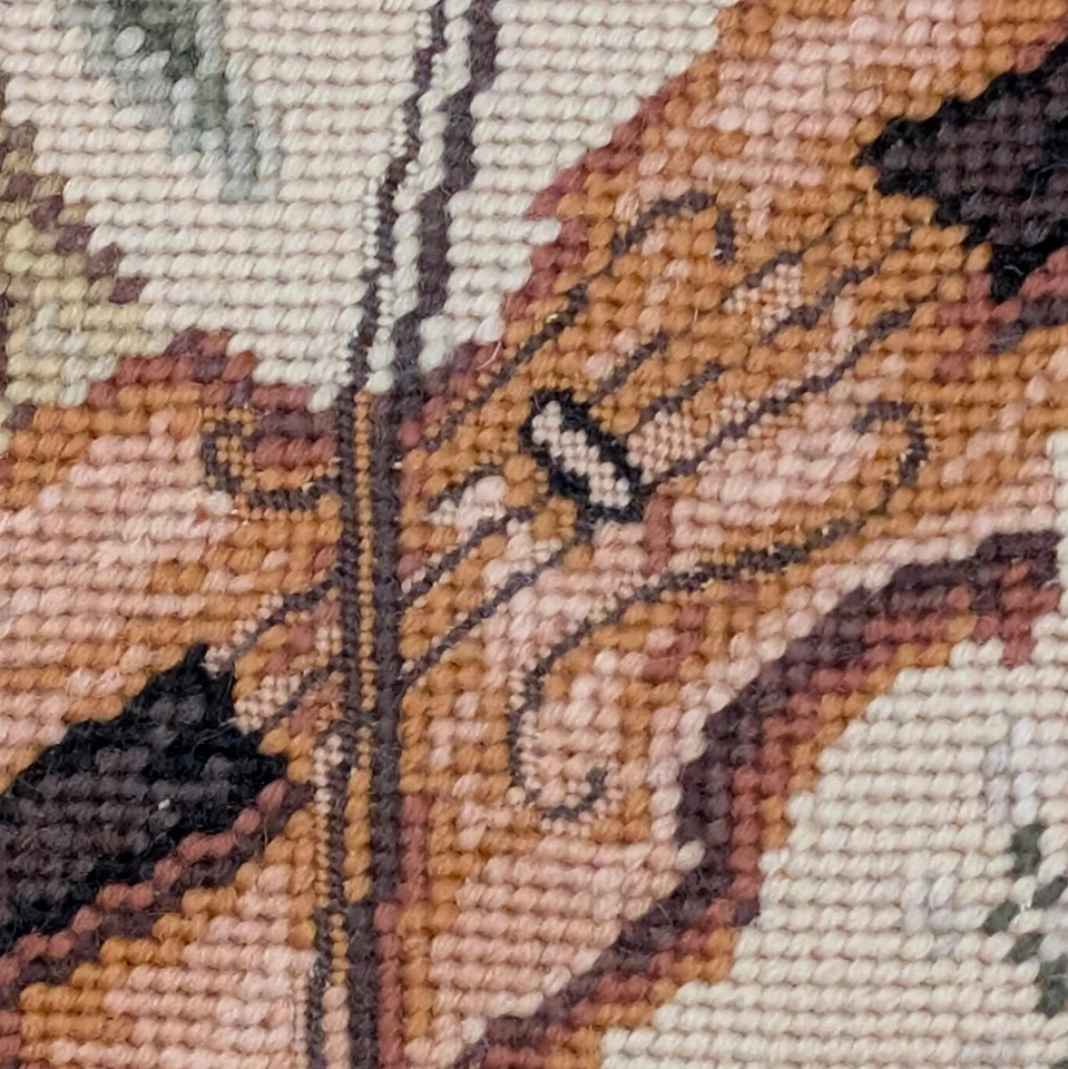 Almohada Katha Diddel punta de aguja lana algodón plumas instrumentos musicales edición limitada Foto 2 de 4