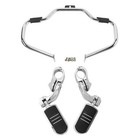 Mustache Engine Guard Crash Bar & Footpegs Mount Fit For Harley Softail 2000 17