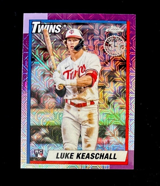 2025 Topps Update Series - 1990 Topps Chrome Silver Pack Luke Keaschall RC