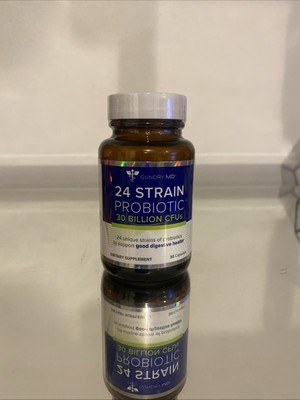 Gundry MD 24 Strain Probiotic 30 Billion CFUs Free Shipping     
