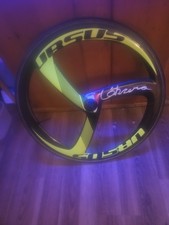 URSUS CABRERA FRONT TRISPOKE WHEEL TUBULAR 700C TRACK BIKE TIME TRIAL TT