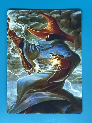 The Destined Black Mage Scene Art Card Art Series: Final Fantasy Regular