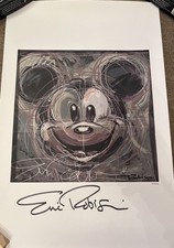 2022 D23 Expo Exclusive Eric Robison Signed Mickey Mouse Art Print Walt Disney