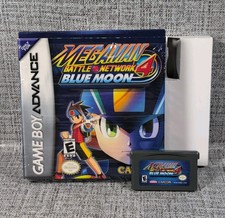 Mega Man Battle Network 4: Blue Moon (Nintendo Game Boy Advance, 2004)