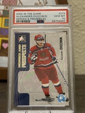 2005-06 In the Game Heroes and Prospects - Alex Ovechkin #279 (RC)