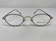 Moda Italia 111 COL.96 45-18-140 Demi Amber/Gold Full Rim Eyeglasses Frame PZ78