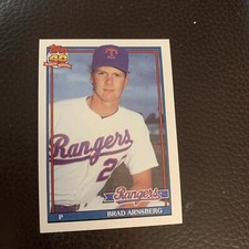 Brad Arnsberg #706 1991 Topps