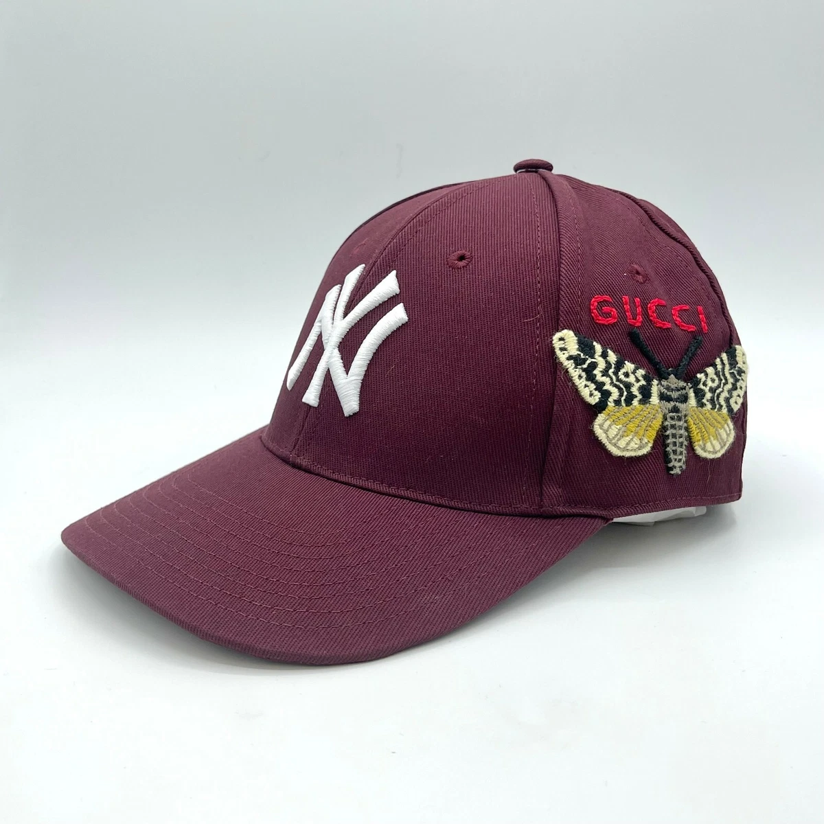 Red gucci discount yankee hat