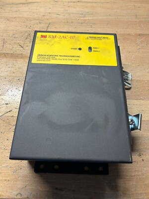 NEW STI RM-2AC-IP / 40525-0010 Relay Module Safety Light Curtain