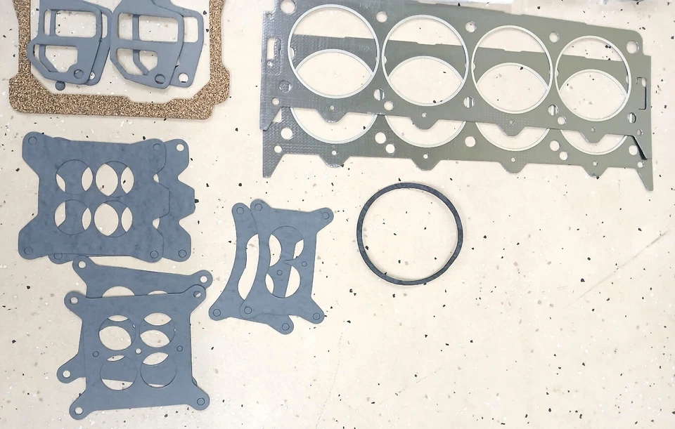 Nuevo 1958 - 1968 Lincoln 430 y 462 CID Motor Revisión Juntas y Sellos Kit Foto 3 de 4