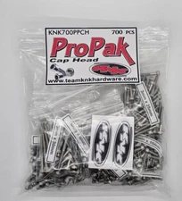 Team KNK Cap Head Pro Pak Stainless Screw Kit (700) KNK700PPCH