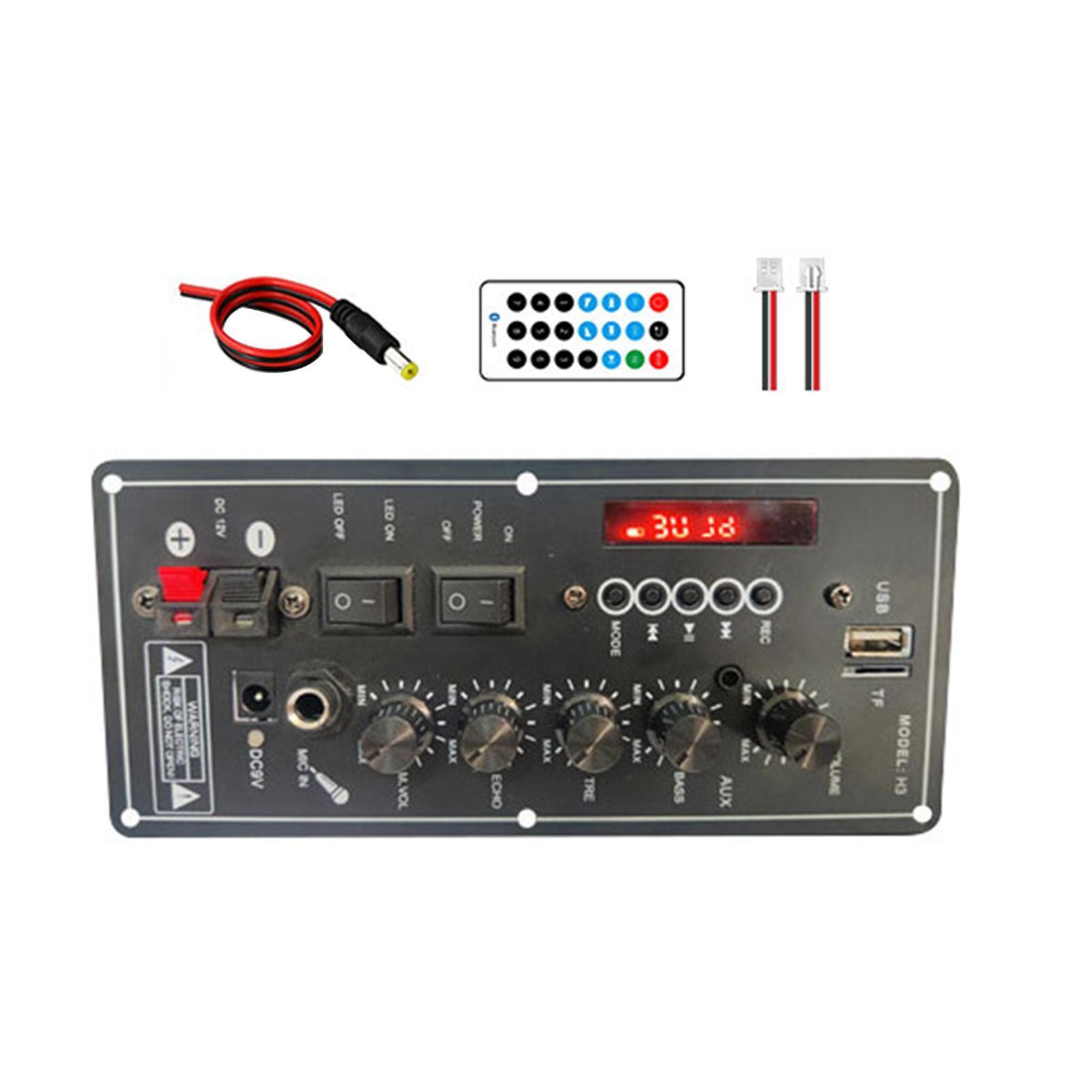 Audio Amplifier Board Microphone Bluetooth Amplificatore for Car LCD | eBay
