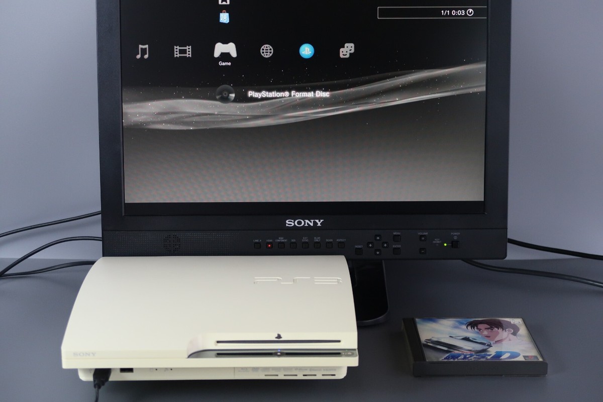 SONY PlayStation 3 PS3 CECH-2500B Classic White Console