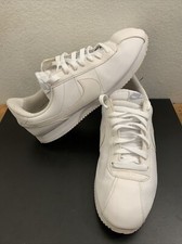 Nike Cortez 72 Triple White 2016 Leather OG Sneakers 819719-110 Shoe Men Sz 13