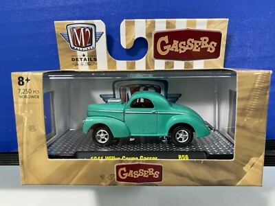 M2 MACHINES CHASE Bootlegger 1941 Willys Coupe Gasser 1 Of 750 Combined