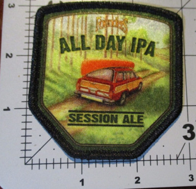 FOUNDERS BREWING CO Text Logo PATCH label craft beer brewery KBS Dirty Bastard E