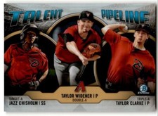 2019 Bowman Chrome Talent Pipeline Jazz Chisholm/Taylor Widener/Taylor Clarke