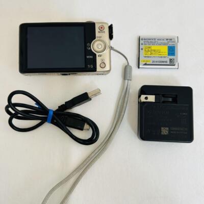 SONY Cyber-shot DSC-WX220 Digital Camera 18.2MP LUMIX Compact Gold