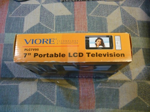 Viore PLC7V95 7" Portable LCD Television - Picture 3 of 12