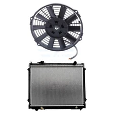 Cooling Fan&Radiator Kit For 1995-04 Toyota Tacoma  2-Door 4-Door 2.4L 2.7L 3.4L