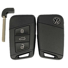 Oem Volkswagen Remote Fob Uncut Key 4btn 3g0.959.752.bp - Kr5fs14-t Shp