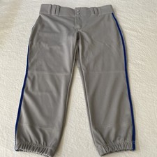 CHAMPRO Women Gray Softball Pants M NWT