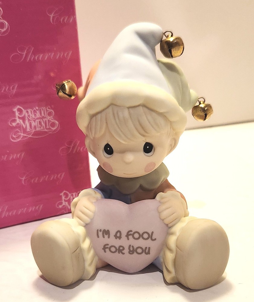 Precious Moments I'M A FOOL FOR YOU Figure #4004737 Clown Jester 5
