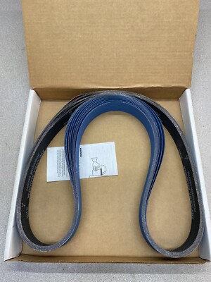 Norton Merit SX695  1-1/2'' x 60'' Abrasive Sanding Belt 120 Grit 10 Pack