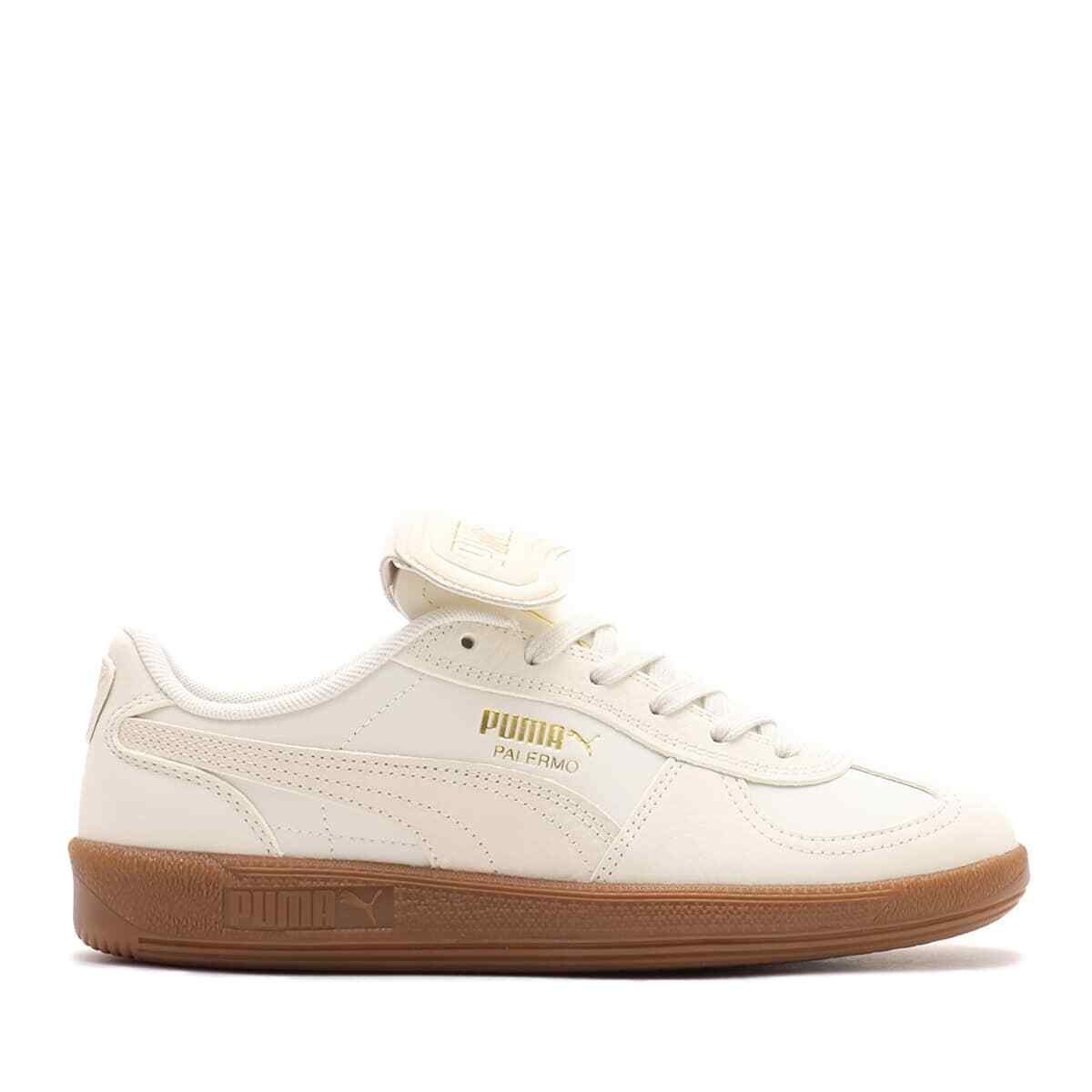 ◆PUMA◆ Palermo The NeverOne IV Ivory Alpine Snow 39965601 Puma Palermo Premium Color Warm White-Alpine Snow 401744-01