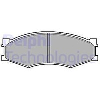 LP358 Delphi Bremsbelagsatz, Scheibenbremse FüR Infiniti,Ldv,Nissan