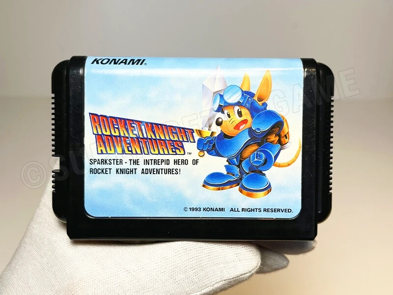 Trader Games - SPARKSTER ROCKETKNIGHT ADVENTURES 2 SEGA MEGADRIVE  MD Ntsc Japan Complete Good Condition 4988602623796