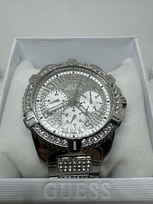 GUESS Stainless Steel Waterproof Watch w/ Original Box! | eBay