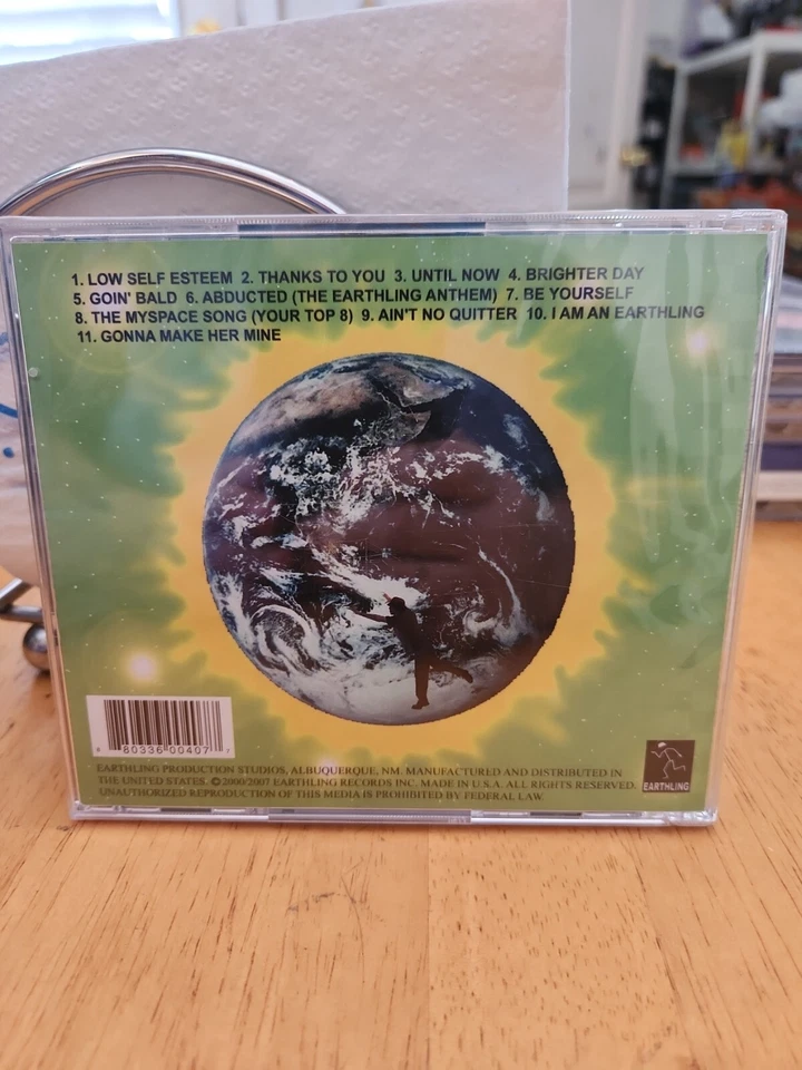 New & Sealed Danny Winn and the Earthlings Band from Earth Version 2 Music CD Foto 2 de 4