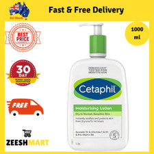 NEW Cetaphil Moisturising Lotion for All Skin Types 1L Moisturiser Free Shipping